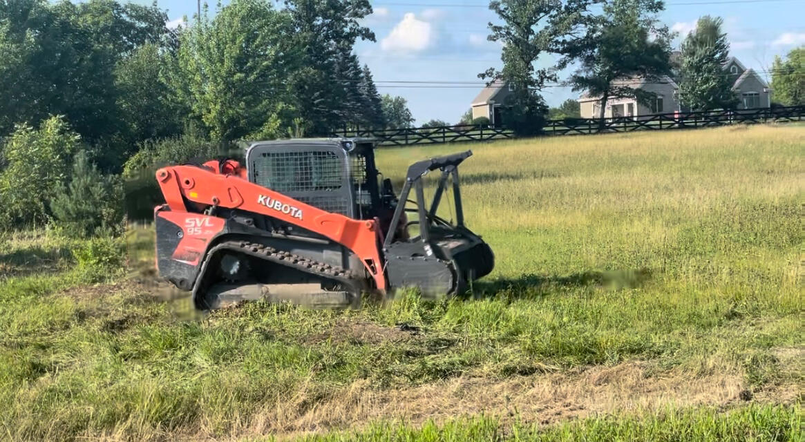 Forestry Head on the Kubota